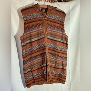 Country Shop hand framed wool sweater - size large